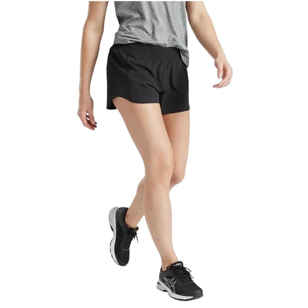ATHLETA Hustle 3” Shorts‎ 2X Black Featherweight Stretch NWT